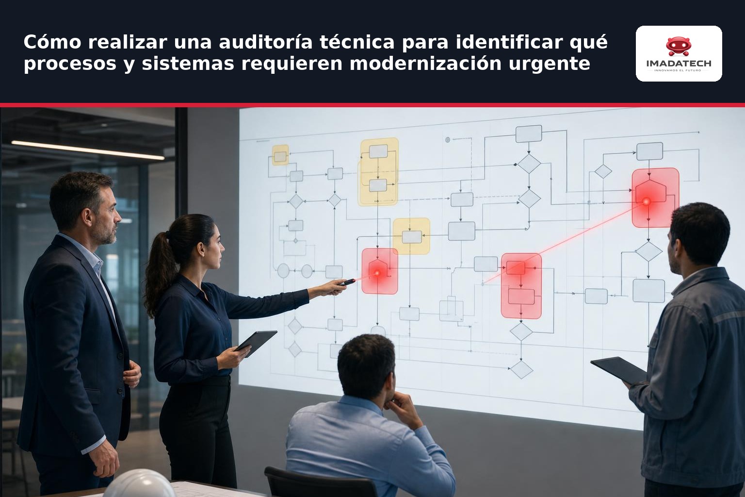 Imagen de apoyo de Cómo realizar una auditoría técnica para identificar qué procesos y sistemas requieren modernización urgente