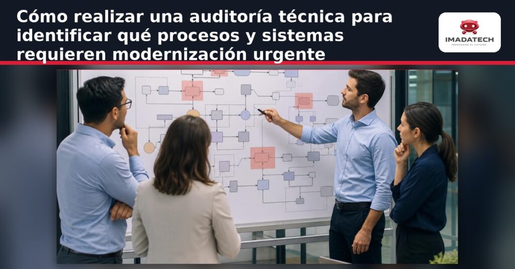Imagen destacada de Cómo realizar una auditoría técnica para identificar qué procesos y sistemas requieren modernización urgente
