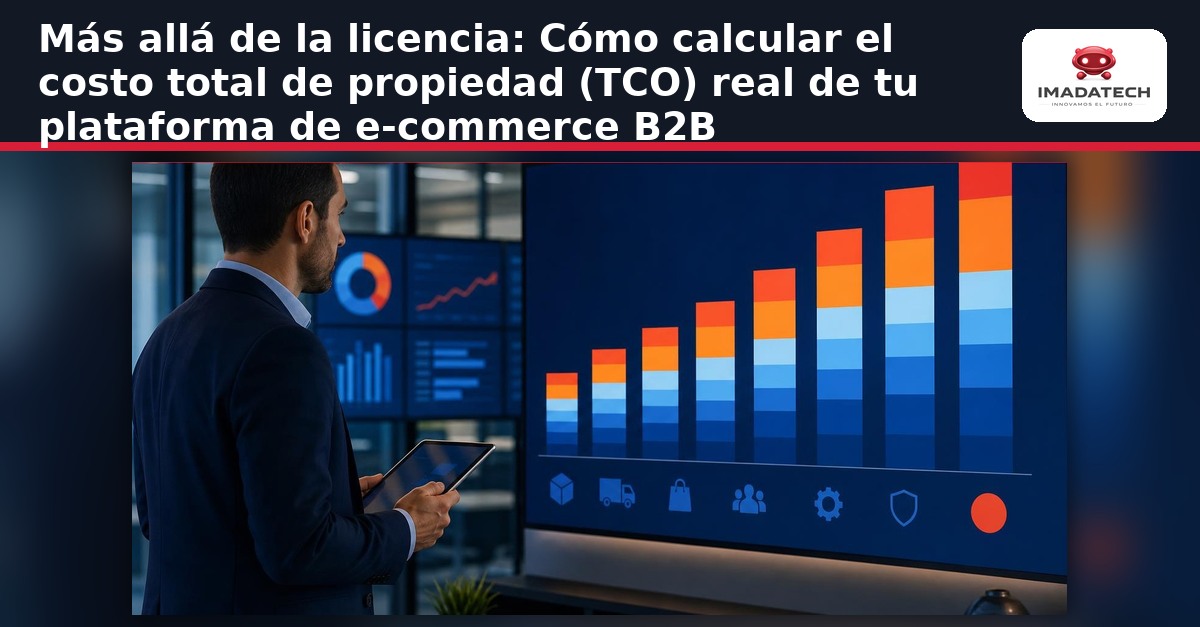 Imagen destacada de Más allá de la licencia: Cómo calcular el costo total de propiedad (TCO) real de tu plataforma de e-commerce B2B