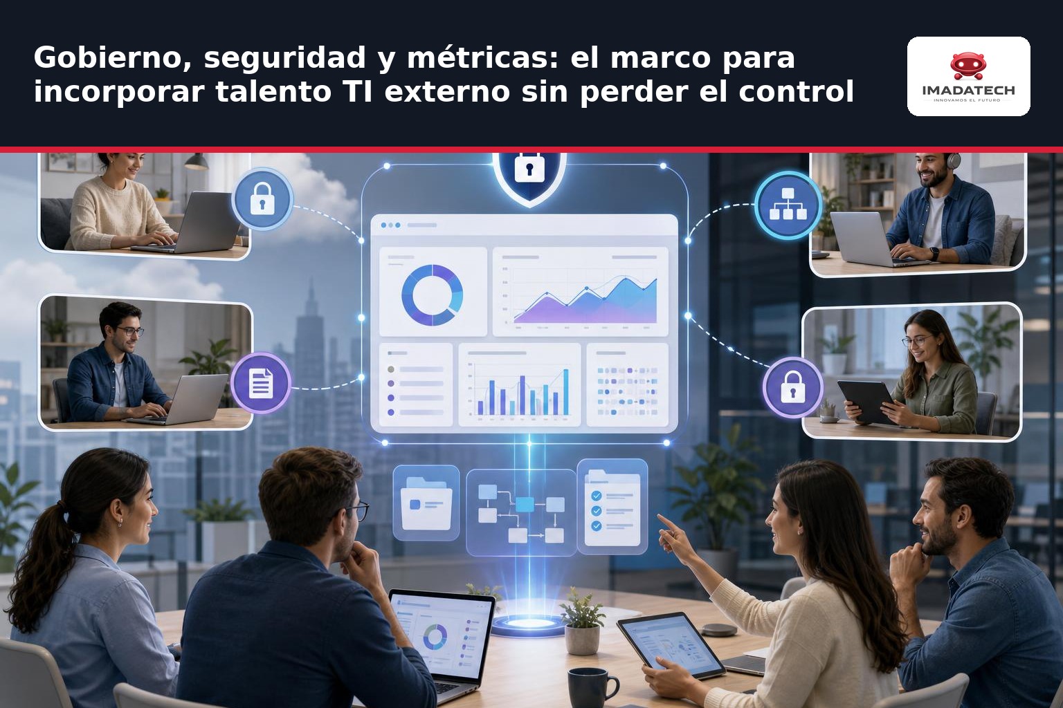 Imagen de apoyo de Gobierno, seguridad y métricas: el marco para incorporar talento TI externo sin perder el control