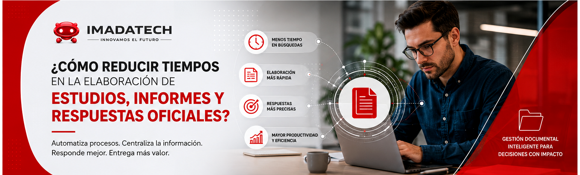 reducir tiempos elaboración de informes