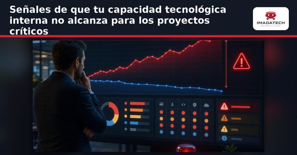 Imagen destacada de Señales de que tu capacidad tecnológica interna no alcanza para los proyectos críticos