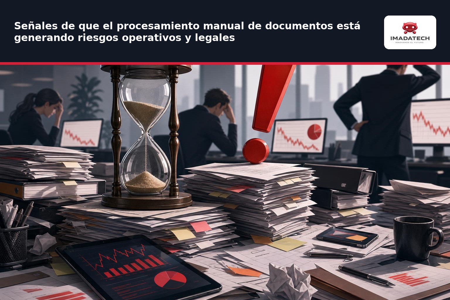 Imagen de apoyo de Señales de que el procesamiento manual de documentos está generando riesgos operativos y legales